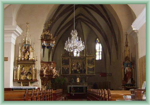 Hrabu�ice - Interior of church
