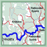 Cycling routes - From Hnúšťa to Rožňava - Rudohorska cycling artery
