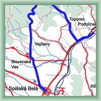 Cycling routes - Cyrcle around Zamagurie