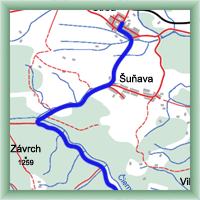 Cycling routes - Štrba - Vikartovce