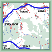 Cycling routes - Trstená - Oravice koupaliště - Trstená