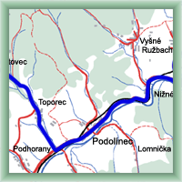 Cycling routes - Červený Kláštor - Nižné Ružbachy - Červený Kláštor