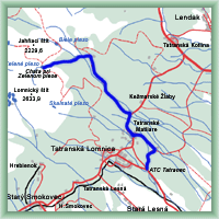 Cycling routes - In the valley of river Biela Voda