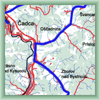 Cycling routes - Kysucká cycle artery - Eagle Kysucko - part of Orava