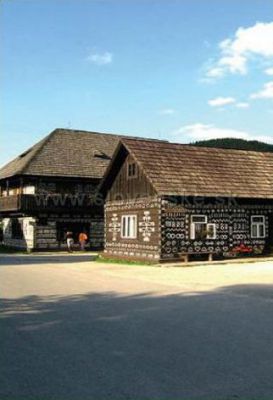 Wooden cottage BRUNDZOVCE, Čičmany