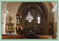 Hrabušice - Interior of church