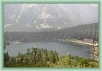 Popradské Mountain Lake