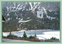 Popradské Mountain Lake